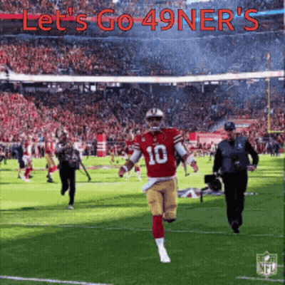Football Player Red Jersey Number 10 GIF