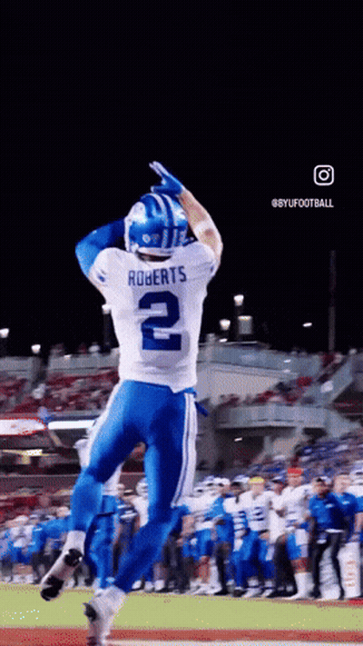 Football Player Roberts Jumping In Air GIF