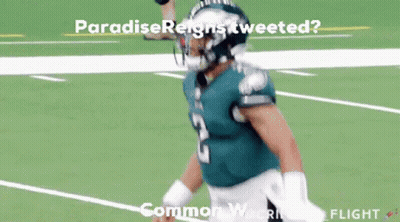 Football Player Running Paradise Reigns Tweeted? GIF