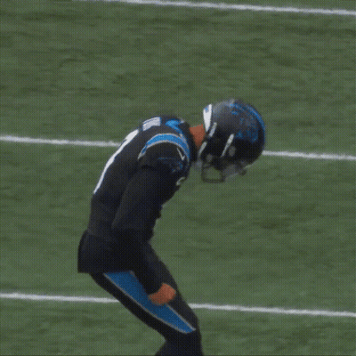 Football Player Running With Ball GIF