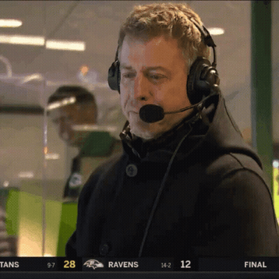 Football Player Running With Helmet GIF