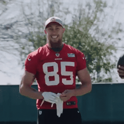 Football Player Running With Netflix Logo GIF