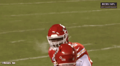 Football Player Saunders Jersey GIF