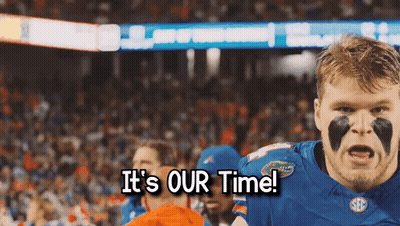Football Player Says It's Our Time GIF