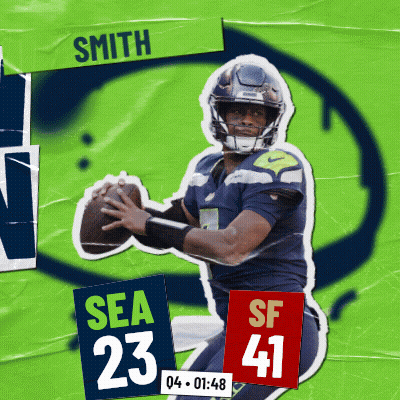 Football Player Smith Holding Ball GIF