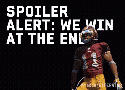 Football Player Spoiler Alert We Win At The End GIF