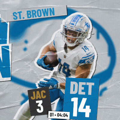 Football Player St. Brown GIF