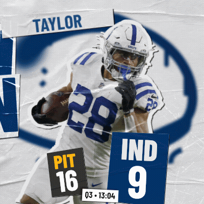 Football Player Taylor On Jersey GIF