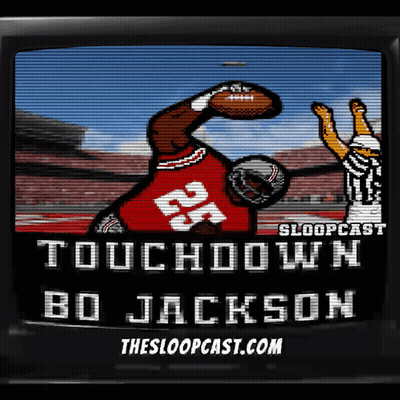 Football Player Touchdown Bo Jackson GIF