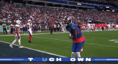 Football Player Touchdown GIF