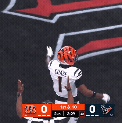Football Player Wearing Chase Helmet GIF