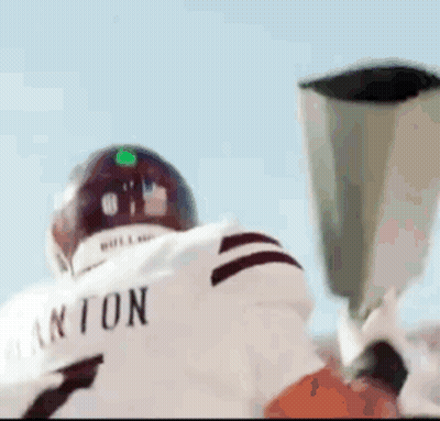 Football Player Wearing Flanton GIF