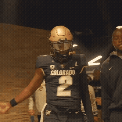 Football Player Wearing Helmet And Number 2 Jersey GIF