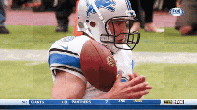 Football Player Wearing Helmet With Lion GIF