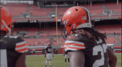 Football Player Wearing Number 22 Jersey GIF