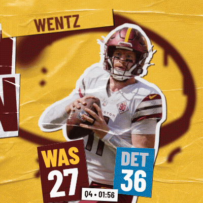 Football Player Wentz GIF