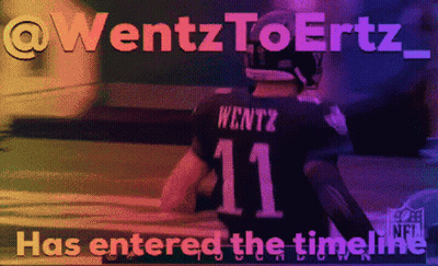 Football Player Wentz GIF