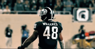Football Player Willekes Jersey GIF