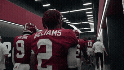 Football Player Williams On Shirt GIF