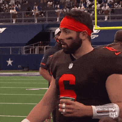 Football Player With Headband And Number 2 Jersey GIF