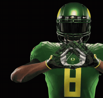 Football Player With Helmet And Number 44 Gloves GIF