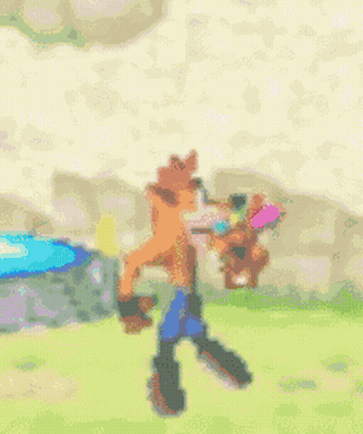 Football Player With Helmet Letter C GIF