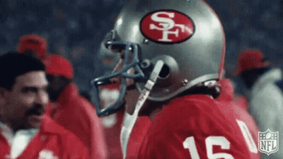Football Player With Helmet Letter S GIF