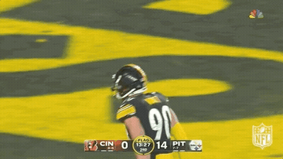 Football Player With Helmet Number 10 GIF