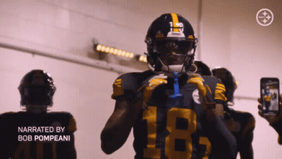 Football Player With Helmet Number 120 GIF