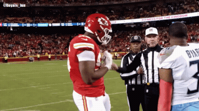 Football Player With Helmet Number 23 GIF