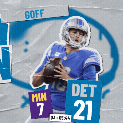 Football Player With Name Goff GIF