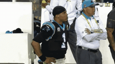 Football Player With Number 1 Jersey GIF