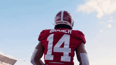 Football Player With Number 14 GIF