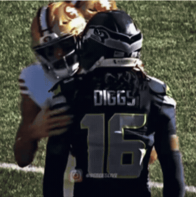 Football Player With Number 16 Jersey GIF