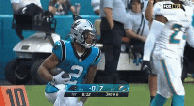 Football Player With Number 2 On Jersey GIF