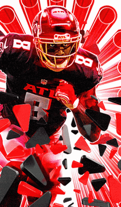 Football Player With Number 3 Helmet GIF