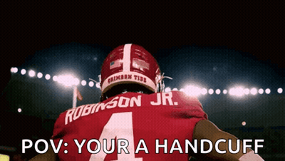 Football Player With Number 4 Jersey GIF
