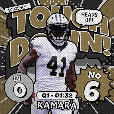 Football Player With Number 41 Jersey GIF