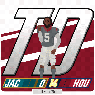 Football Player With Number 5 GIF