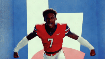 Football Player With Number 7 GIF