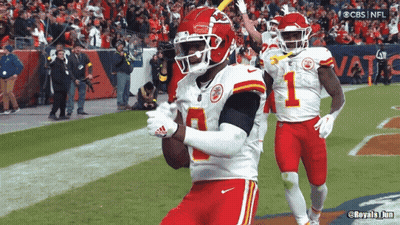Football Player With Number 7 Helmet GIF