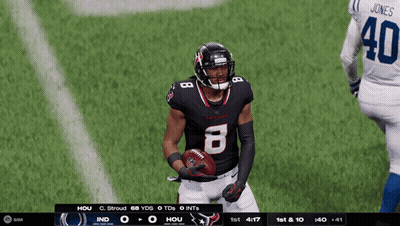 Football Player With Number 8 On Jersey GIF