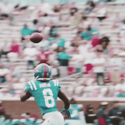 Football Player With Number 8 GIF