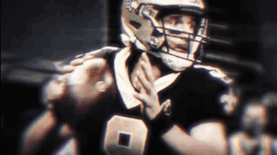 Football Player With Number 9 Jersey GIF