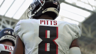 Football Player With Pitts On Shirt GIF