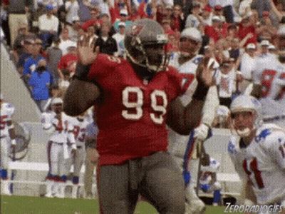 Football Player With Spoiler Alert We Win At The End GIF