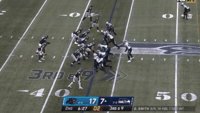 Football Player With Touchdowns GIF