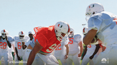 Football Player With U Helmet GIF