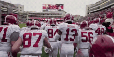 Football Players 87 And 13 GIF