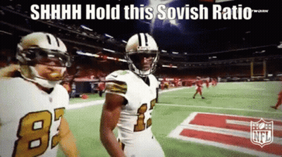 Football Players Holding Shhh Sign GIF